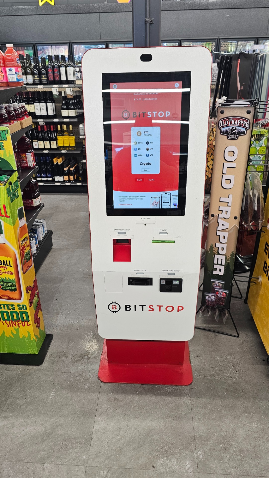 Bitcoin ATM at Spec's Store # 202 in Grand Prairie, TX | Bitstop
