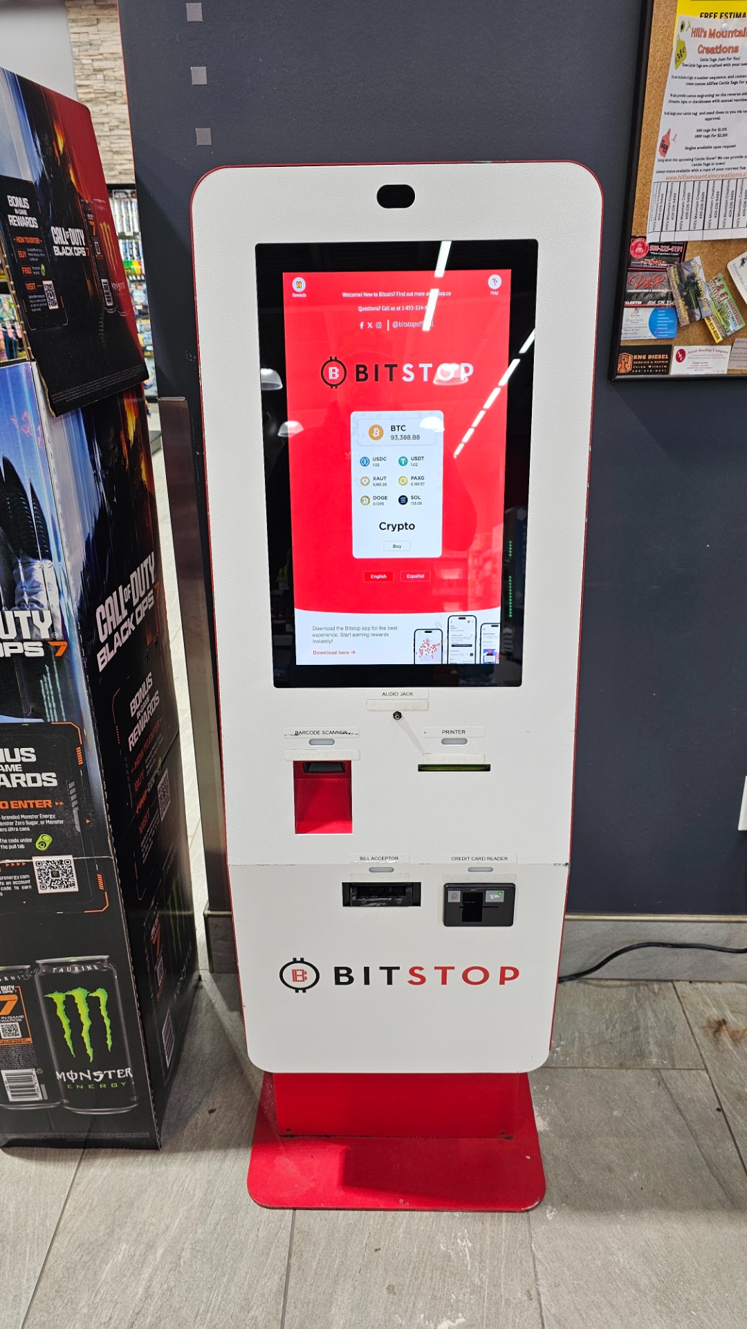 Bitcoin ATM at Allsup's #102476 in Elk City, OK | Bitstop