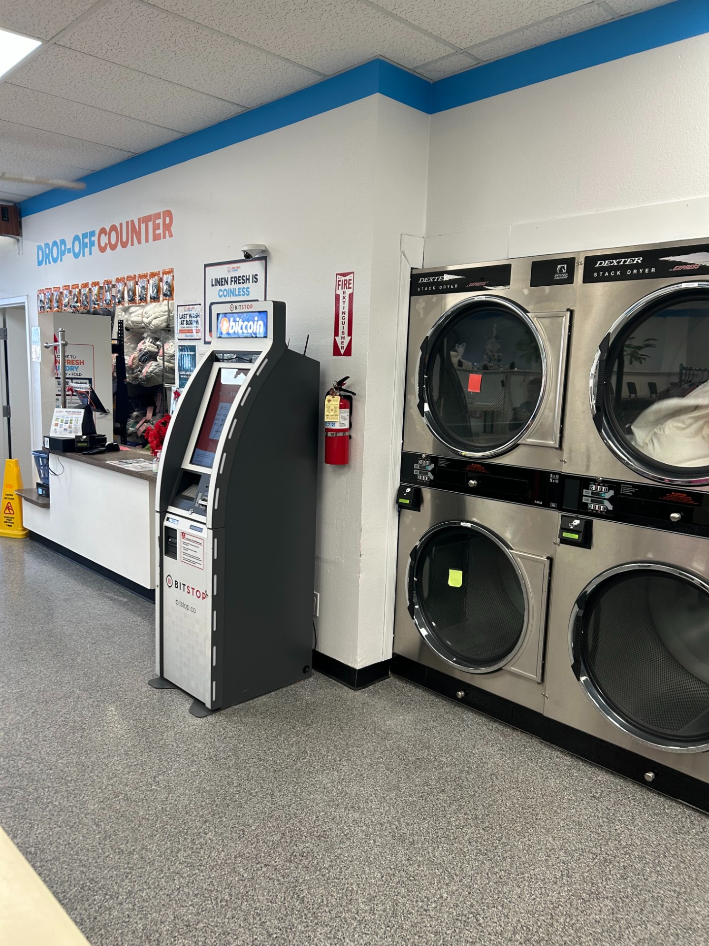 Bitcoin ATM at Linen Fresh Laundry - Pantano in Tucson, AZ | Bitstop