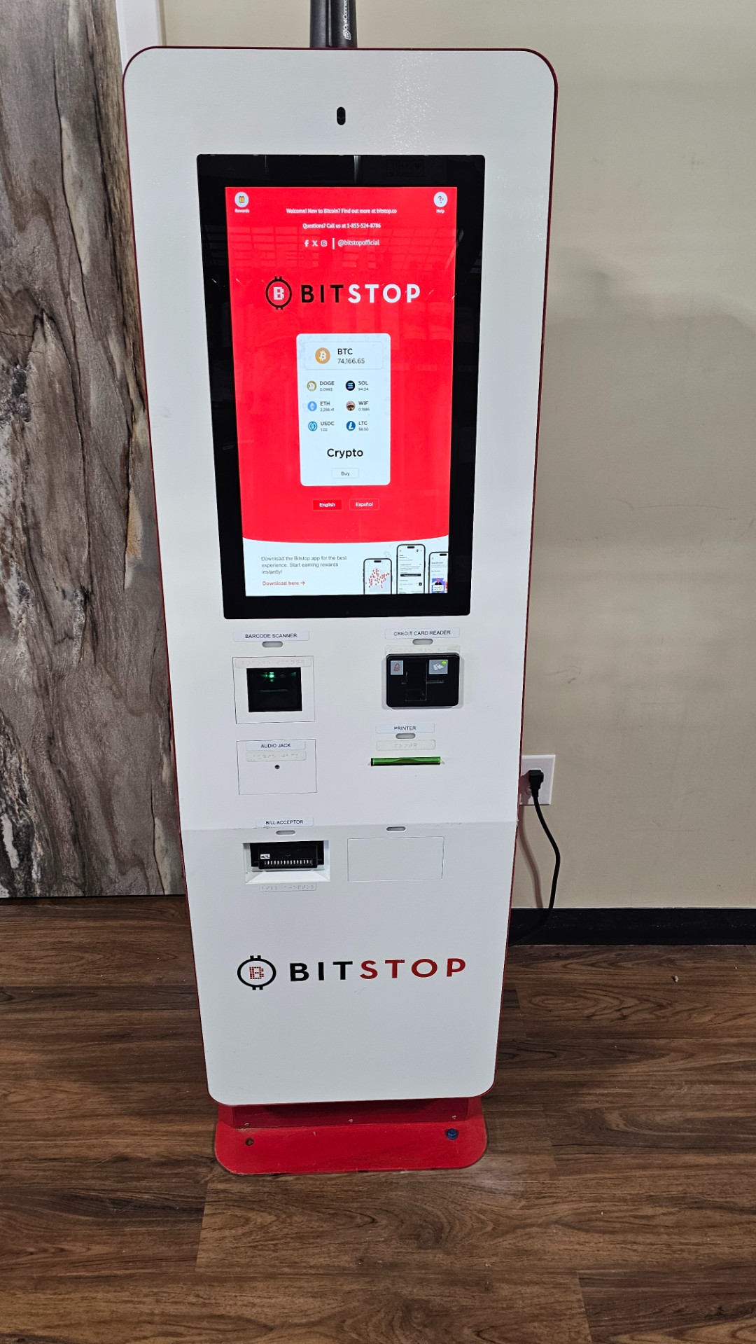 Bitcoin ATM at Spec's Store # 78 in McAllen, TX | Bitstop